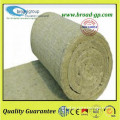Rock wool felt with fine heat insulation property and sound absorption effect